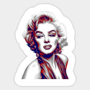 Marilyn Monroe Sticker